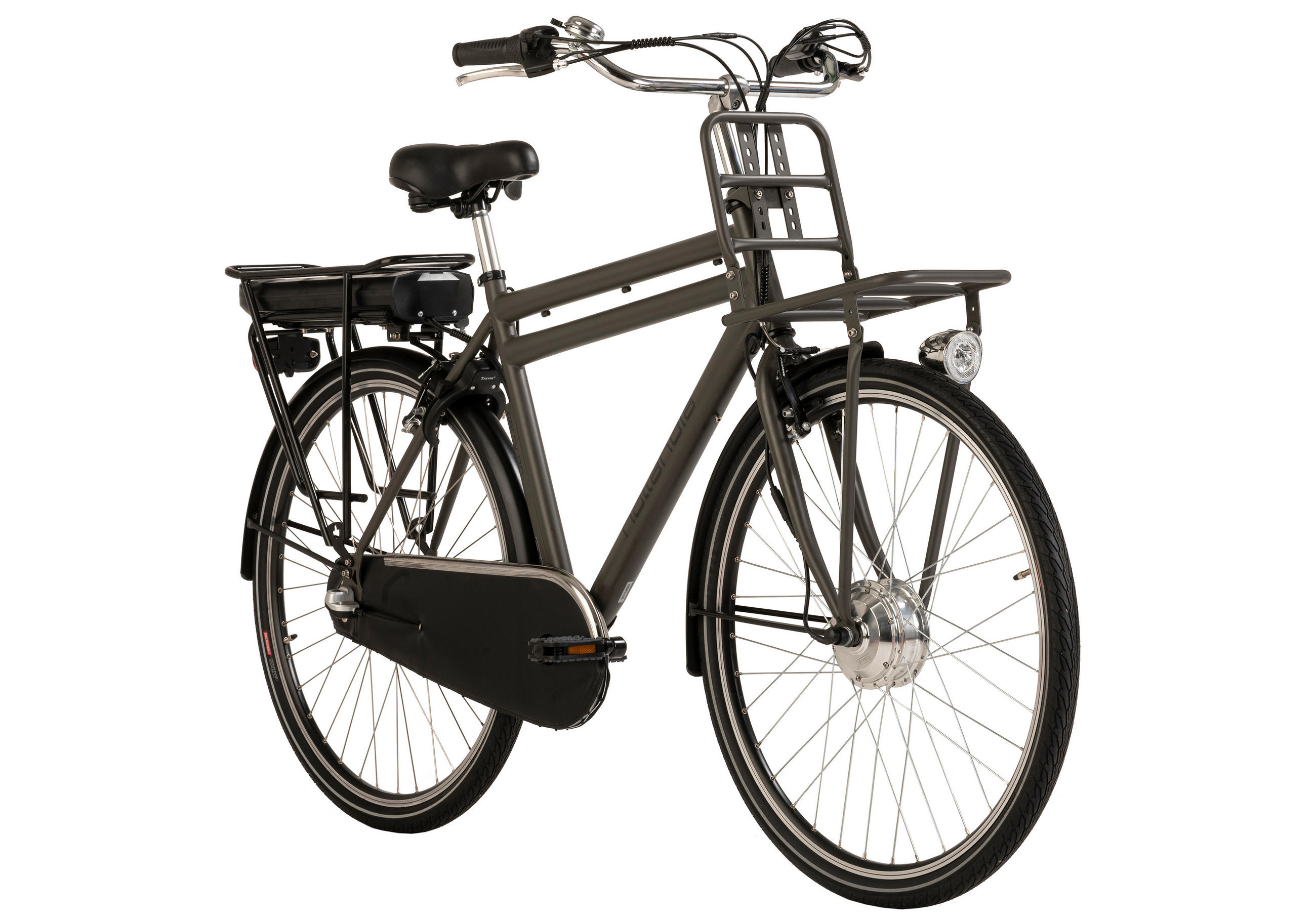 ELEKTROFAHRRAD - Grau, Basics, Metall (21/116/188cm) - Atrigo