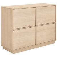 SIDEBOARD Japandi 111/82,5/41,5 cm  - Eichefarben, Design, Holzwerkstoff (111/82,5/41,5cm) - MID.YOU