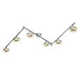 LED-STRAHLER - Weiß, Design, Kunststoff/Metall (11/180cm) - Novel