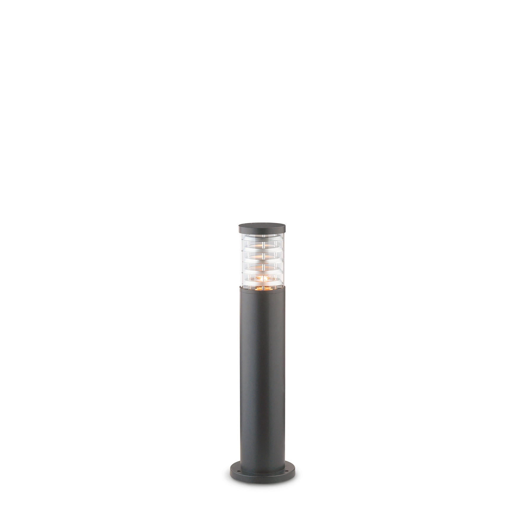 AUßENLEUCHTE 15,5/60,5 cm   - Anthrazit, Design, Glas/Metall (15,5/60,5cm) - Ideal Lux