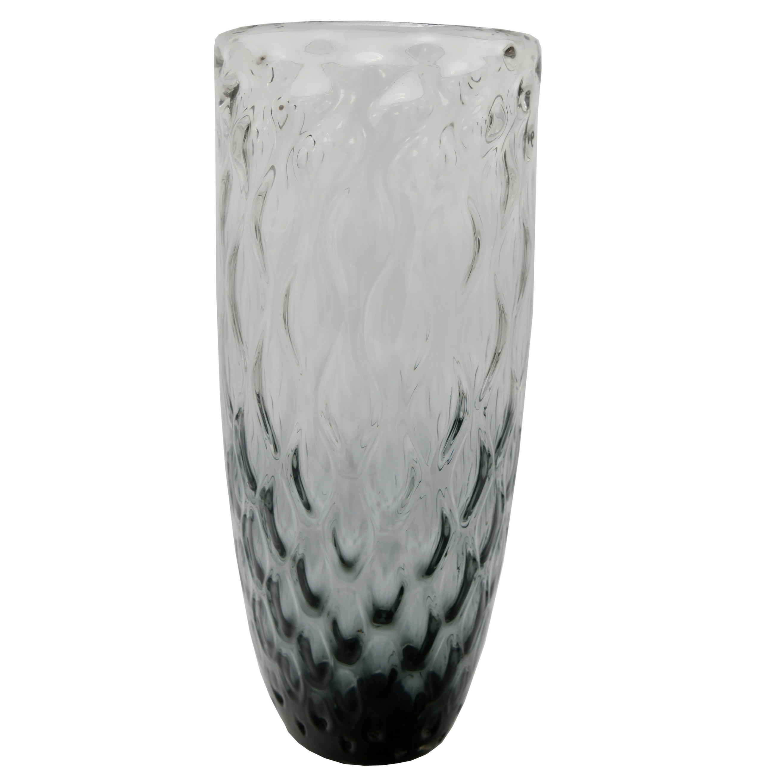 VAS 61 cm  - grå, Design, glas (25,5/61cm) - Ambia Home