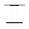 SCHIENENSYSTEM-HÄNGELEUCHTE - Schwarz, Basics, Metall (90/180/5cm) - Trio Leuchten