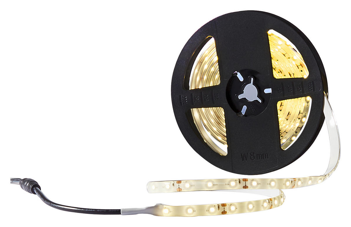 RUBAN LED - Weiss, Basics, Kunststoff (300cm) - Xora