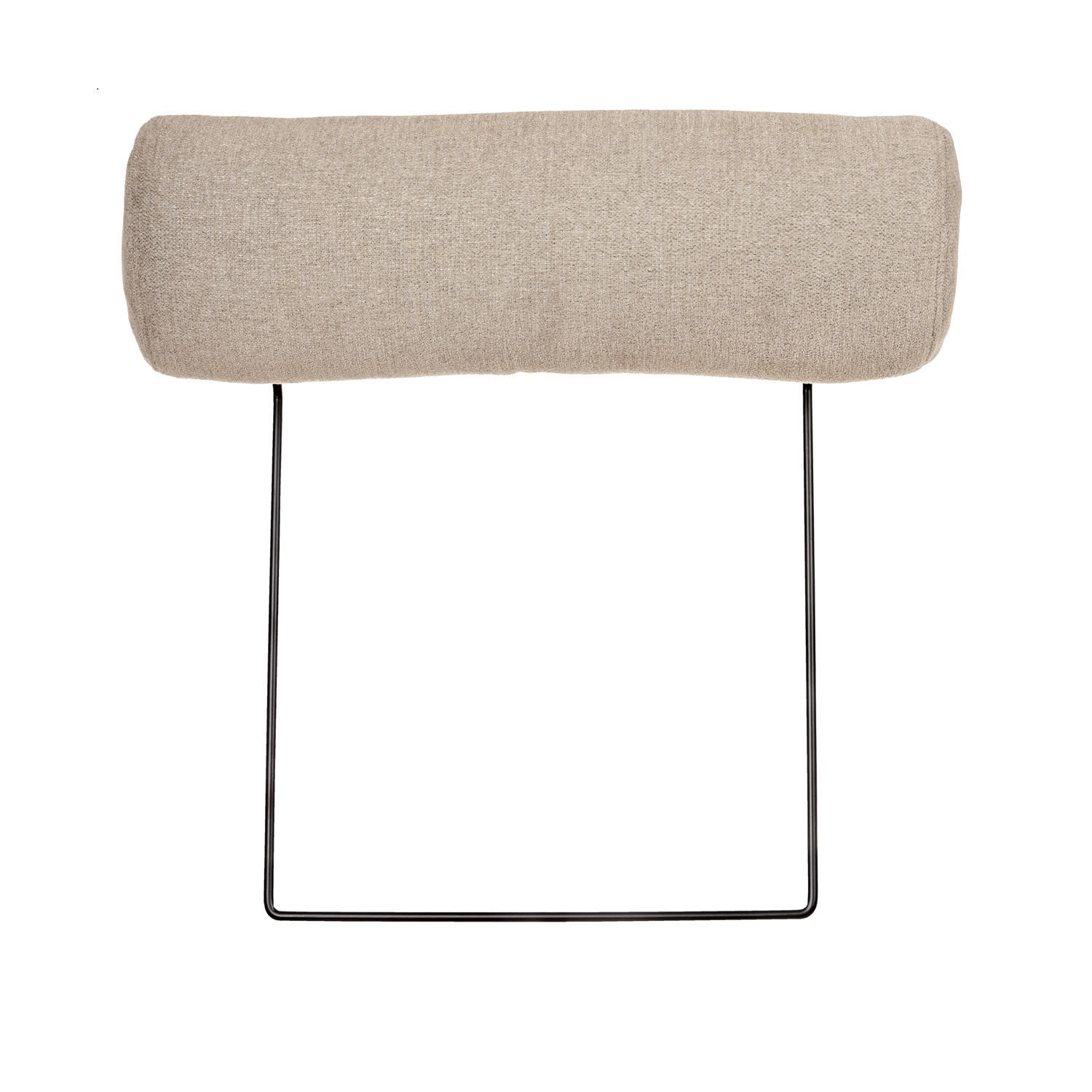 NACKSTÖD i  - beige, Design, metall/textil (62/62/14cm) - Pure Home Comfort
