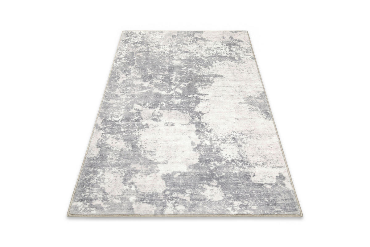 BADTEPPICH Grau, Greige 60/100 cm  - Greige/Grau, Basics, Kunststoff/Textil (60/100cm) - WECON HOME
