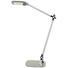 LED-SCHREIBTISCHLEUCHTE - Silberfarben, Design, Kunststoff/Metall (25,5/18,5/49,5cm) - Novel LED-SCHREIBTISCHLEUCHTE - Silberfarben, Design, Kunststoff/Metall (25,5/18,5/49,5cm) - Novel