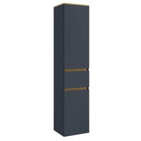 HOCHSCHRANK 40/180/35 cm  - Honigeiche/Anthrazit, Trend, Holzwerkstoff (40/180/35cm) - MID.YOU