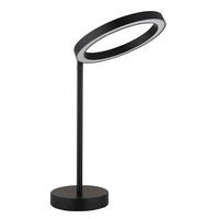 LED-TISCHLEUCHTE - Opal/Schwarz, Design, Kunststoff/Metall (27,6/20/32,8cm) - Globo