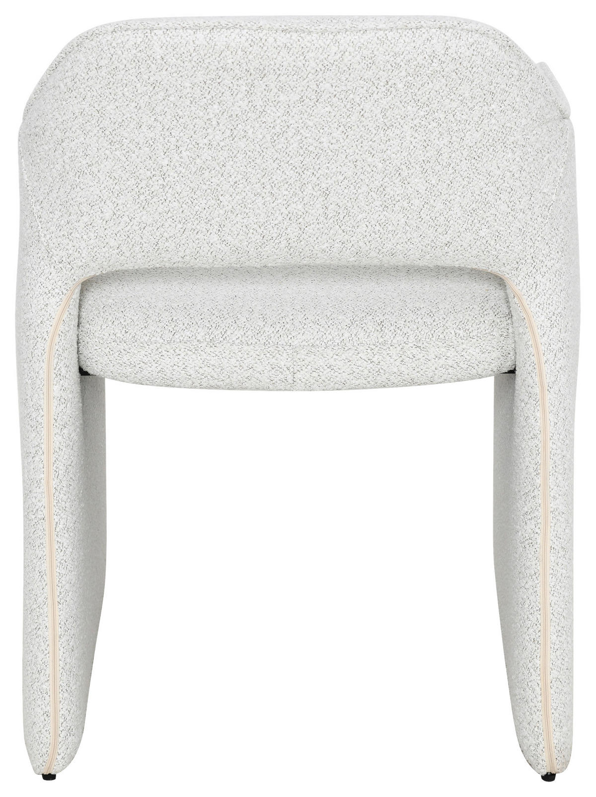 ARMLEHNSTUHL  in Eisen Bouclé  - Beige, Basics, Holz/Textil (60/81/61cm) - Livetastic