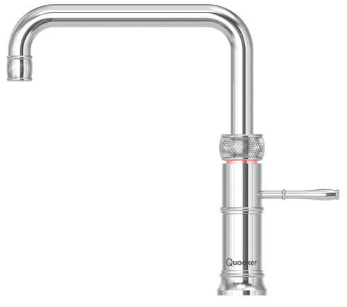 KÜCHENARMATUR 3CFSCHR  - Chromfarben, Basics, Metall (24,5/29,1cm) - Quooker