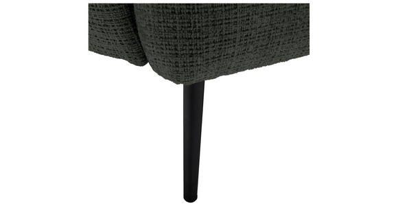 SCHLAFSOFA Chenille Anthrazit - Anthrazit/Schwarz, KONVENTIONELL, Textil/Metall (228/75/98cm) - Carryhome