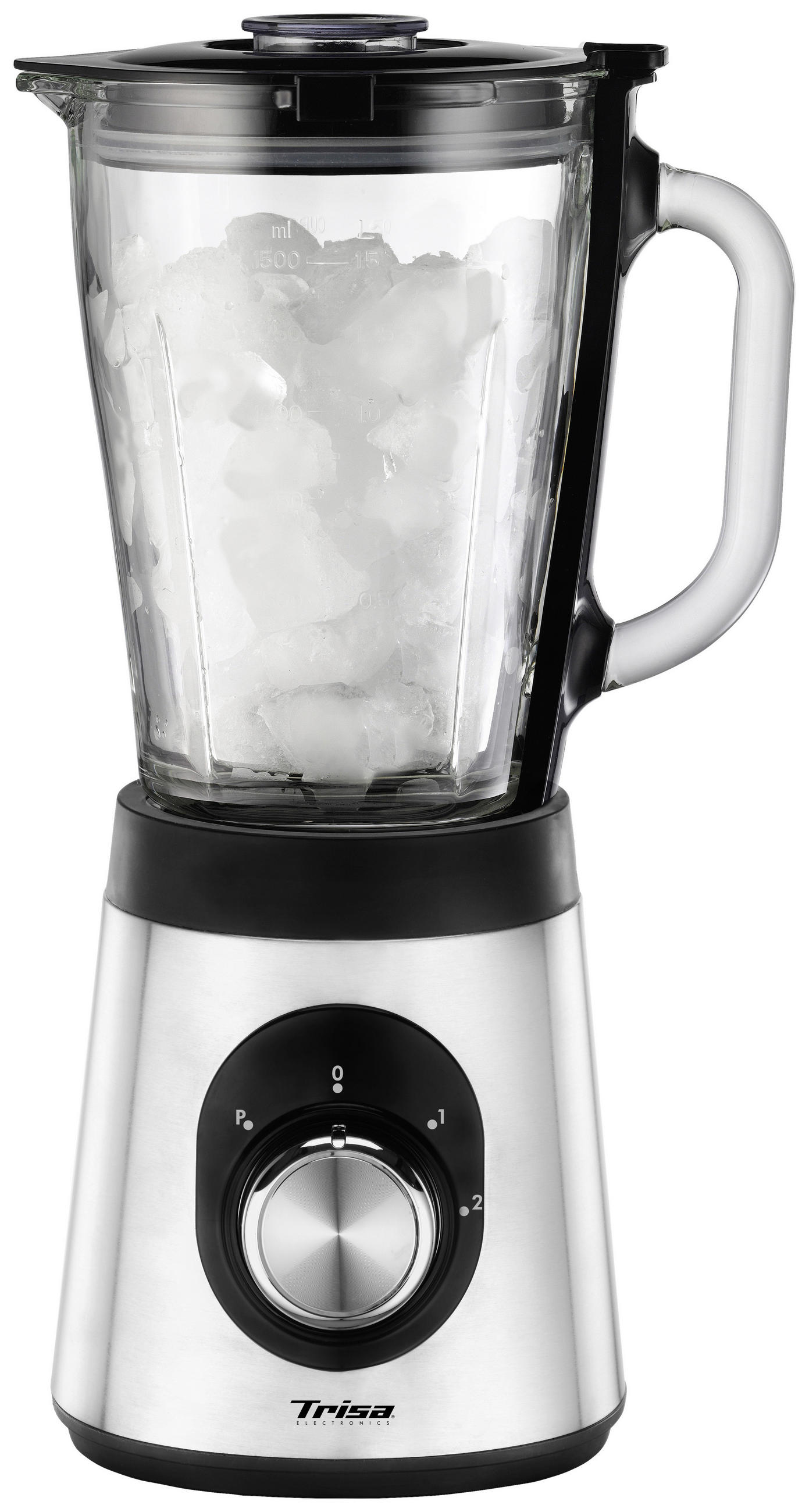 STANDMIXER  - Silberfarben, KONVENTIONELL, Metall (17/24/37cm) - Trisa Electronics