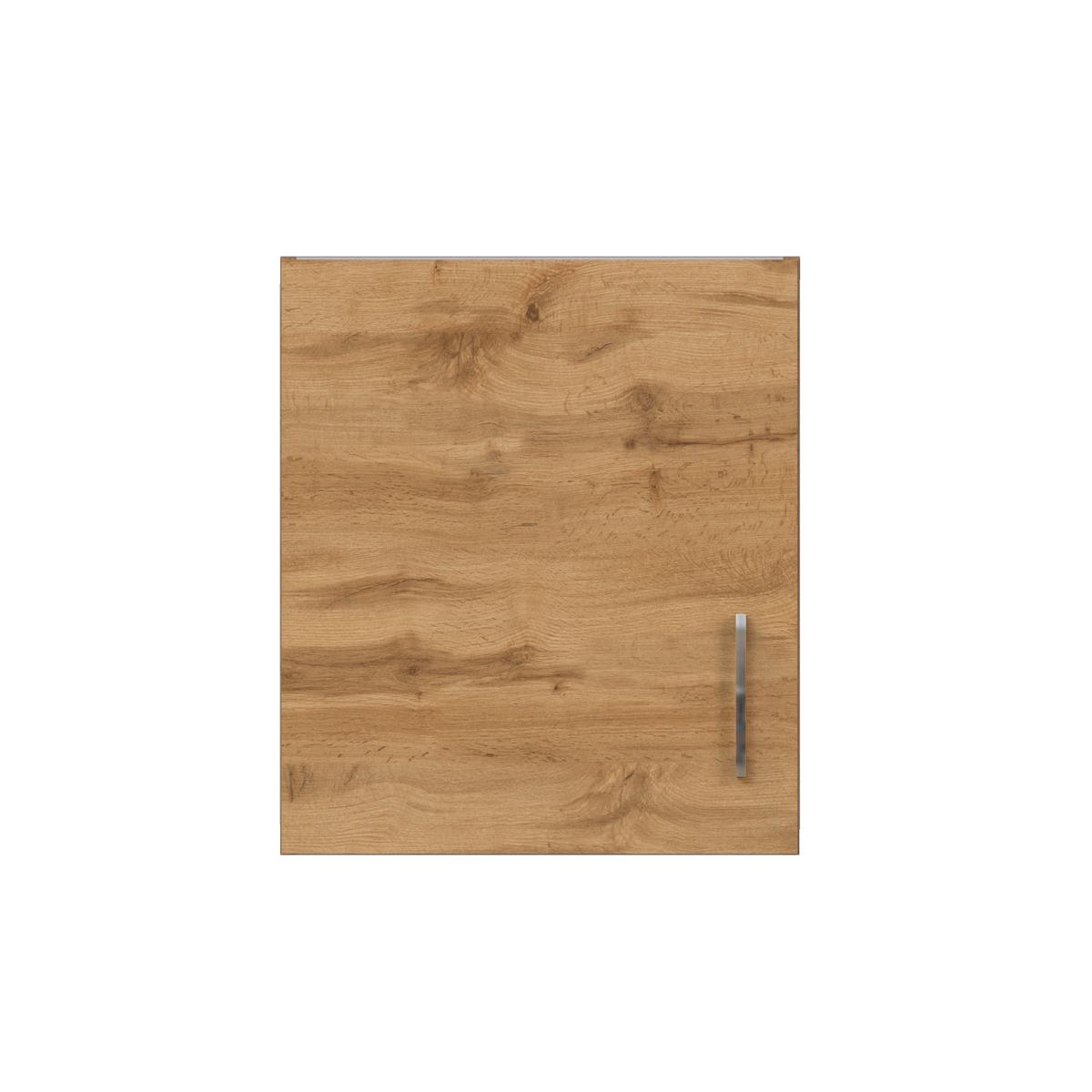 KÜCHENOBERSCHRANK 50/57/34 cm  in Eiche Wotan  - Chromfarben/Eiche Wotan, Modern, Holzwerkstoff/Metall (50/57/34cm) - Held