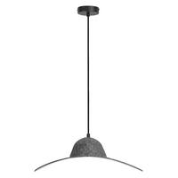 HÄNGELEUCHTE 50/150 cm   - Dunkelgrau, Basics, Textil/Metall (50/150cm) - Osram