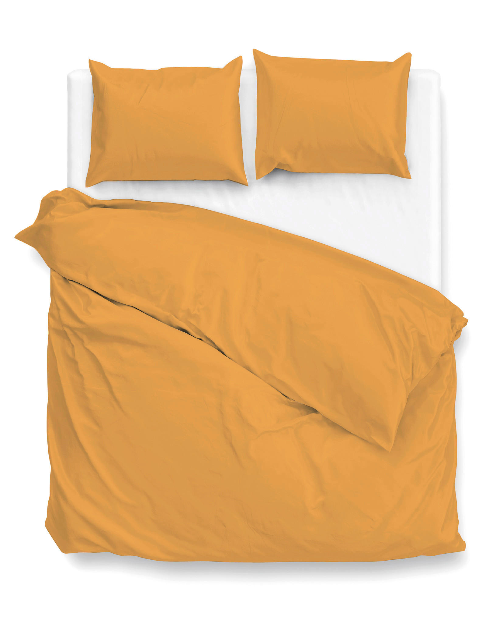 BETTWÄSCHE Satinado Makosatin 200/200 cm  - Goldfarben, Basics, Textil (200/200cm)