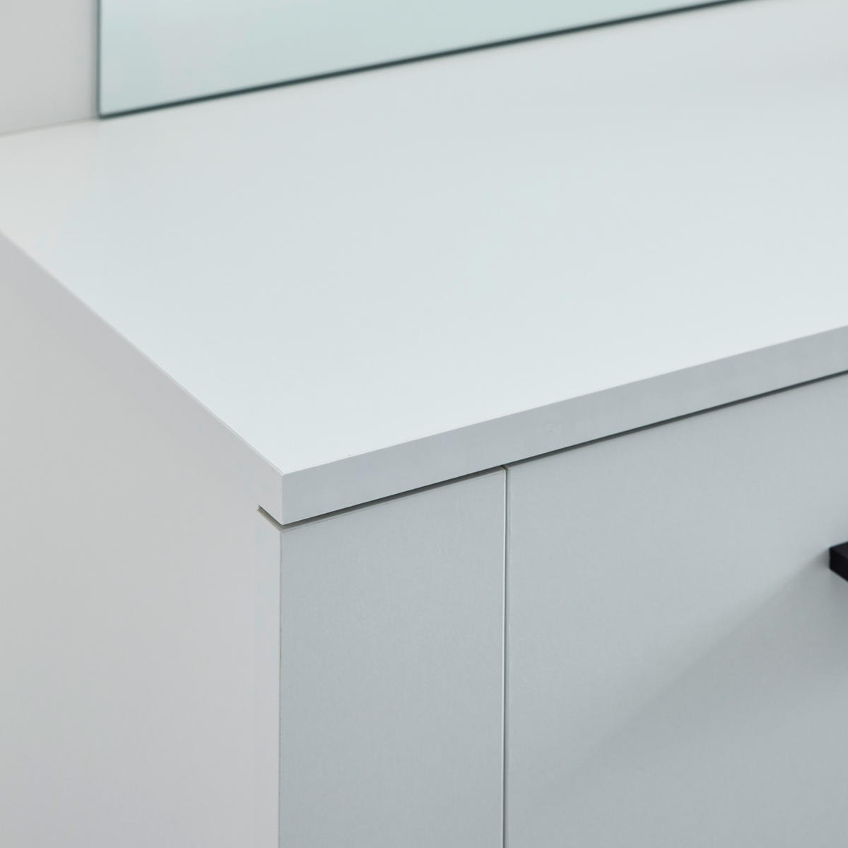 GARDEROBE 4-teilig  in 150/190/32 cm  - Weiß, Design, Glas/Holzwerkstoff (150/190/32cm) - MID.YOU