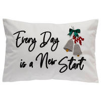 KISSENHÜLLE 40/60 cm  - Weiß, KONVENTIONELL, Textil (40/60cm) - X-Mas