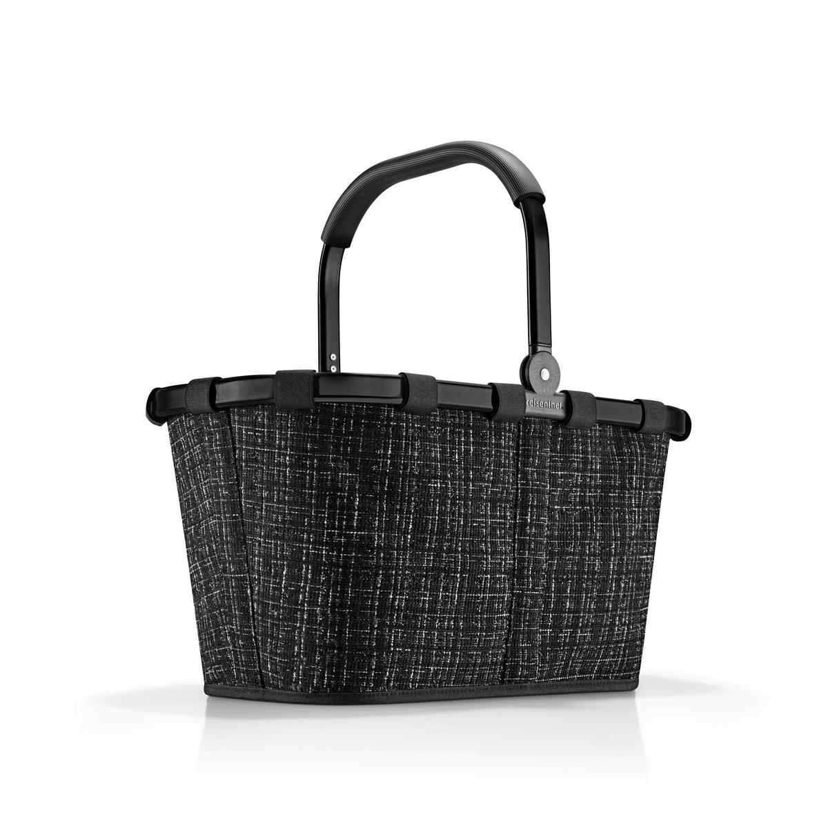 NÁKUPNÝ KOŠÍK čierna - čierna, Basics, textil (48/29/28cm) - Reisenthel