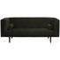 SOFA in Textil Dunkelbraun - Dunkelbraun, Design, Holz/Textil (200/80/87cm) - Carryhome SOFA in Textil Dunkelbraun - Dunkelbraun, Design, Holz/Textil (200/80/87cm) - Carryhome