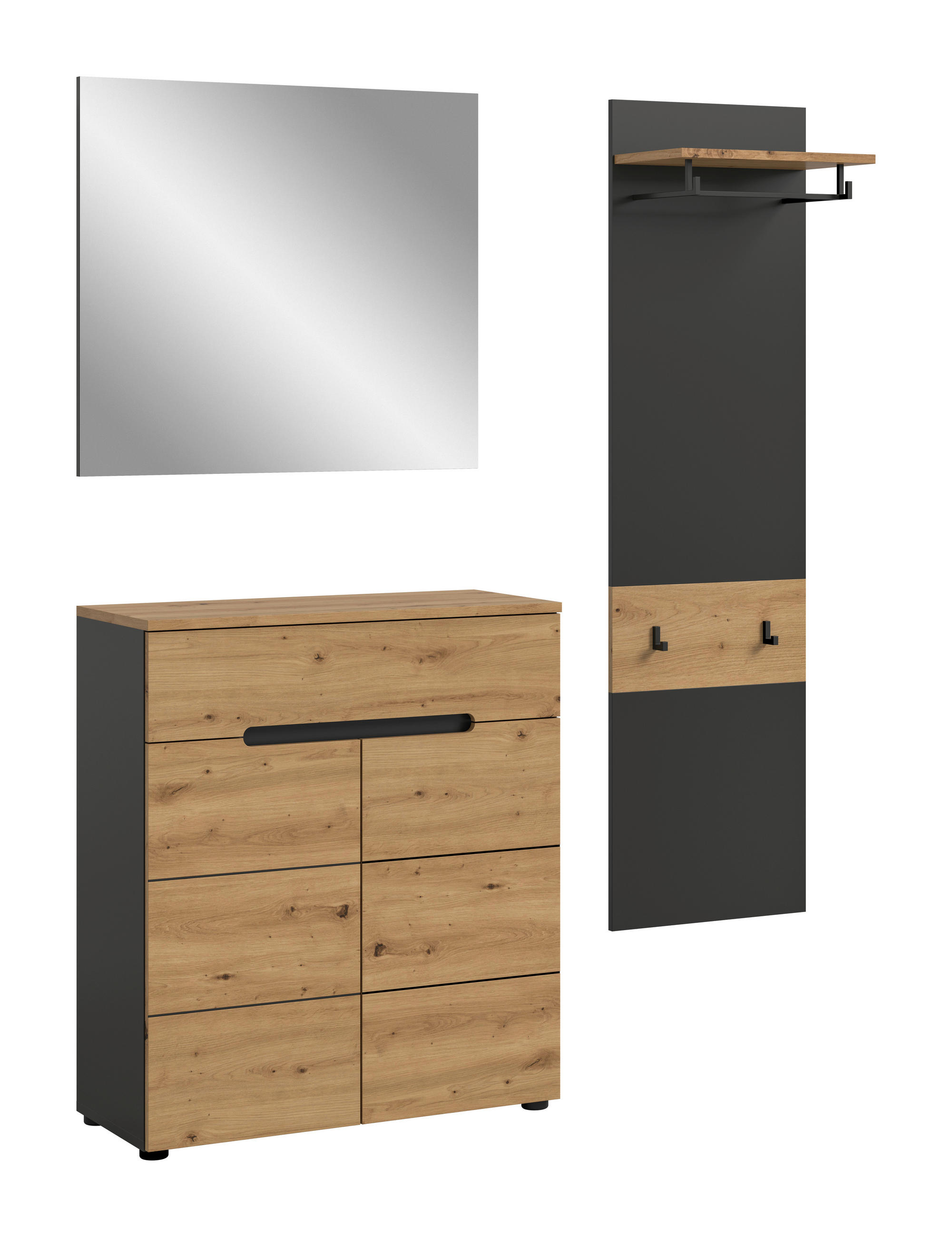 HALLM&Ouml;BEL 3 delar i 140/190/37 cm ek Artisan 190/140/37 cm