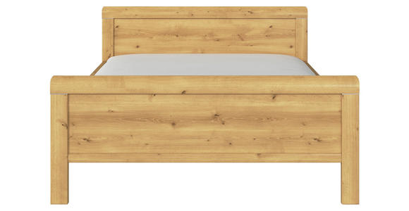 BETT 180/200 cm  in Eichefarben  - Eichefarben, Design, Holzwerkstoff (180/200cm) - Novel