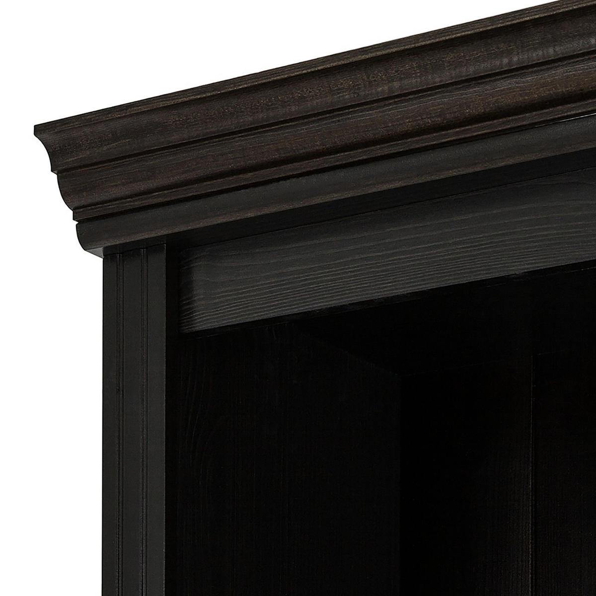 BÜCHERWAND Kiefer massiv Dunkelbraun  - Dunkelbraun, Design, Holz (74/223/37cm) - Livetastic