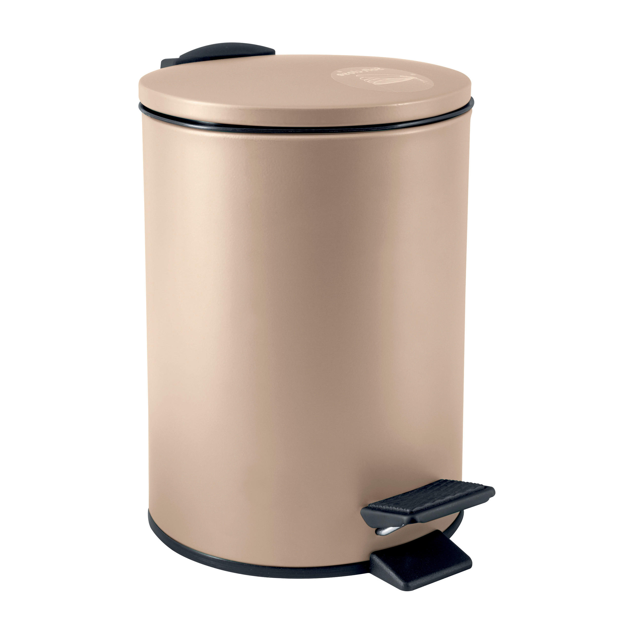 TRETEIMER ADELAR 3 L  - Cappuccino, Basics, Metall (16,8/16,8/22,8cm) - Spirella