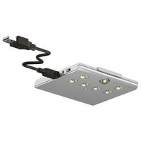 SCHRANKBELEUCHTUNG - Alufarben, Kunststoff (23/3/11cm) - home24