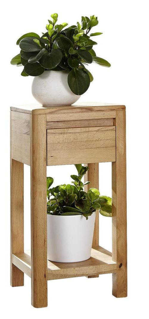 Livetastic BLUMENSÄULE in Holz 30/30/60 cm online entdecken ➤