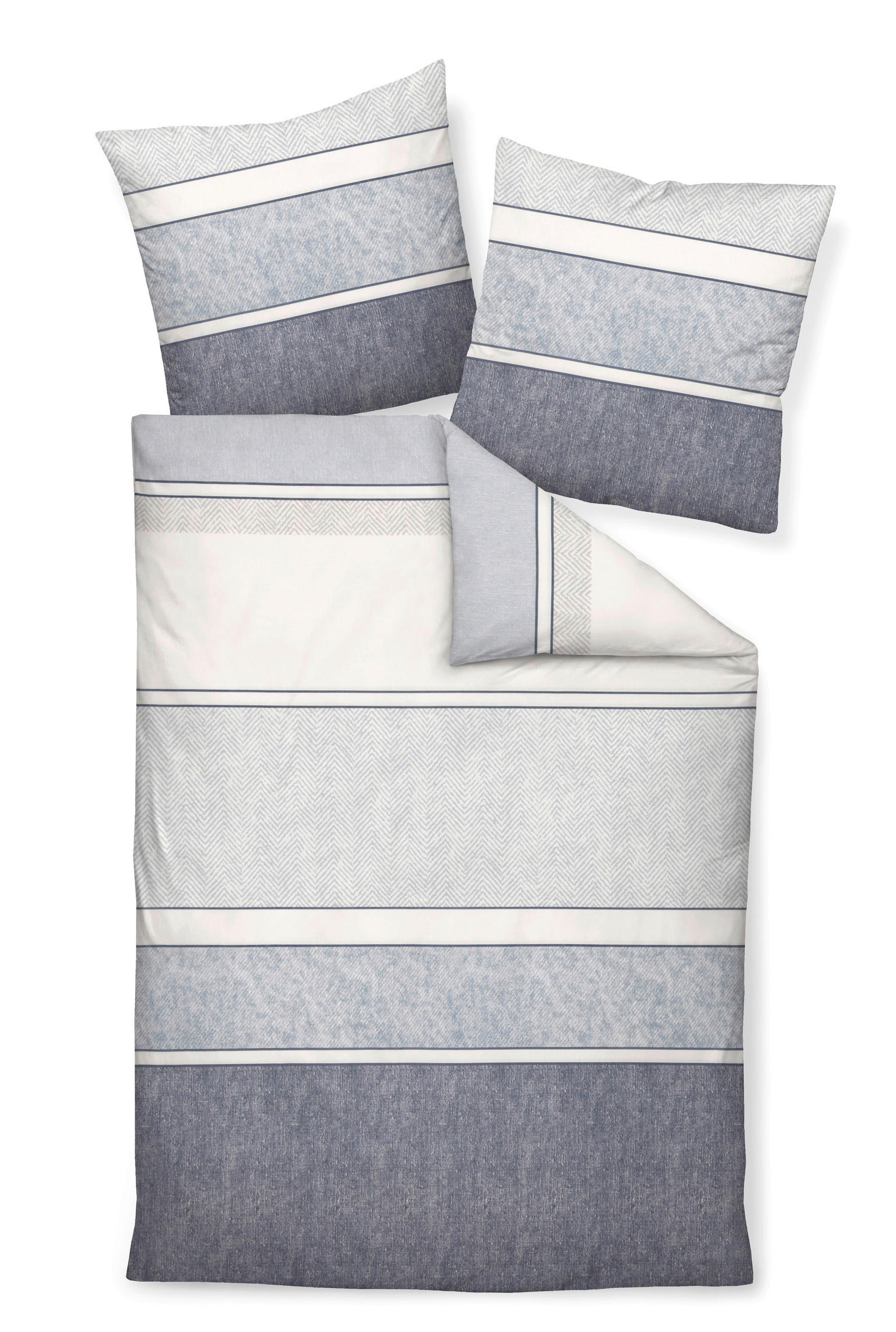 POVLEČENÍ, satén, zelená, 135/200 cm - zelená, Basics, textil (135/200cm) - Janine