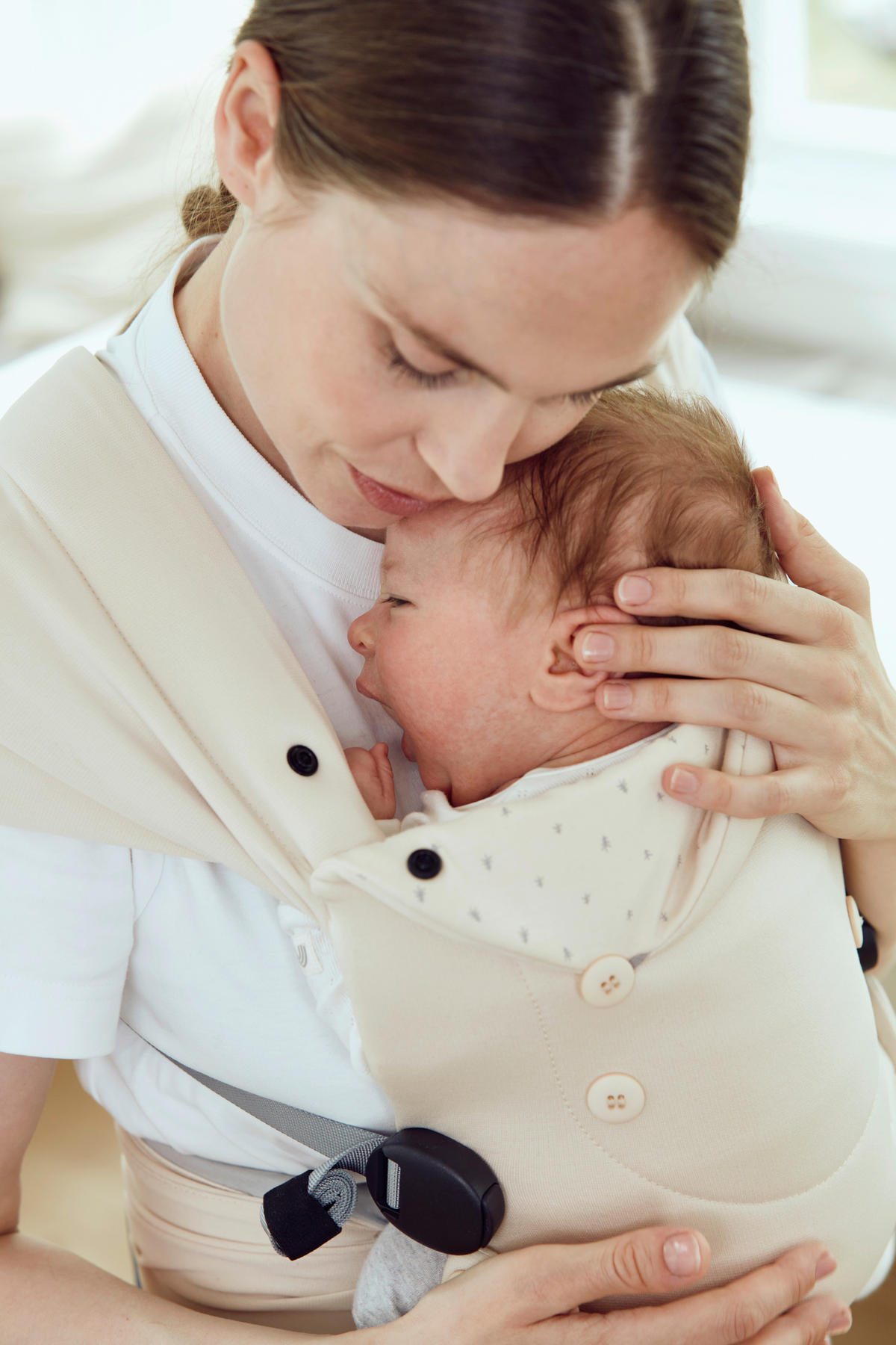 KENGURU  NEWBORN HAVEN  antracit  - antracit, Basics, tekstil (0,8kg) - Besafe