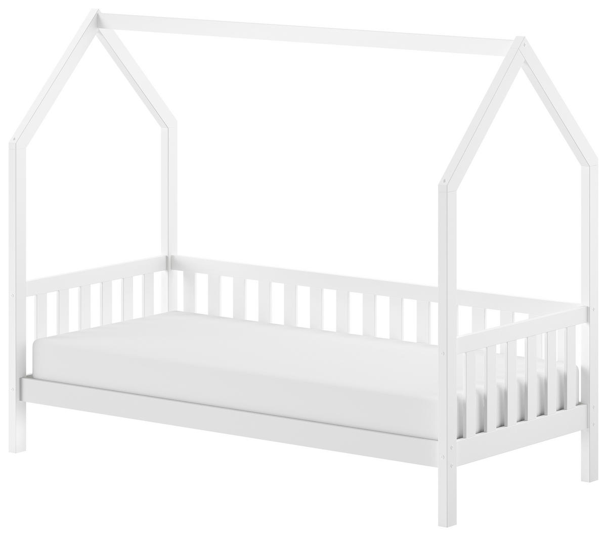 HAUSBETT Rollrost 90/200 cm  - Naturfarben/Weiß, Natur, Holz (90/200cm) - MID.YOU