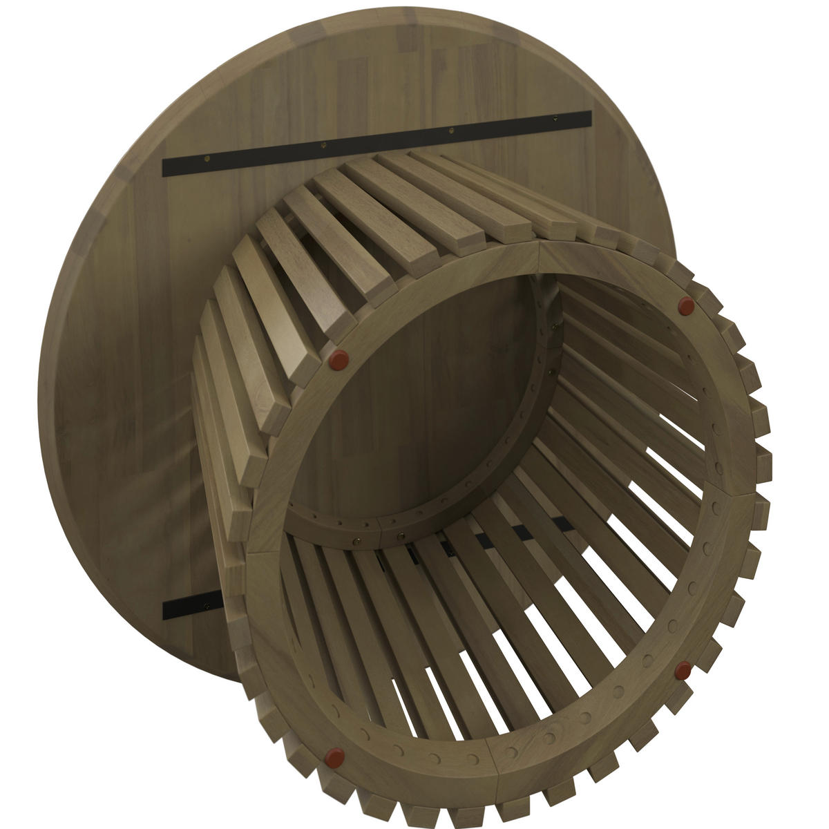 POMOĆNI STOLIĆ VRTNI   drvo      - boje bagrema, Natur, drvo (40/40/45cm) - Ambia Garden