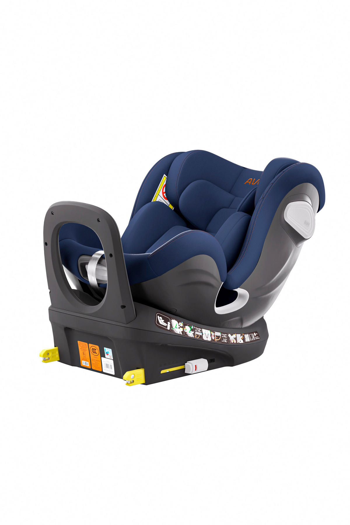 REBOARDER-KINDERSITZ Swan Fix  - Dunkelblau, Basics, Kunststoff/Textil (44/77/58.5cm) - AVOVA