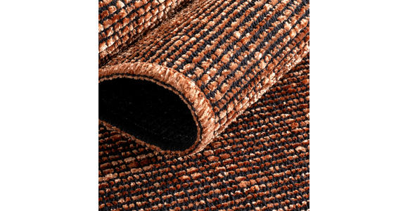 FLACHWEBETEPPICH 80/150 cm Space Kupferfarben  - Kupferfarben, KONVENTIONELL, Textil (80/150cm) - Novel