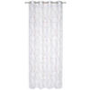 ZÁVĚS S OČKY, poloprůhledné, 140/245 cm - červená, Trend, textil (140/245cm) - Esposa