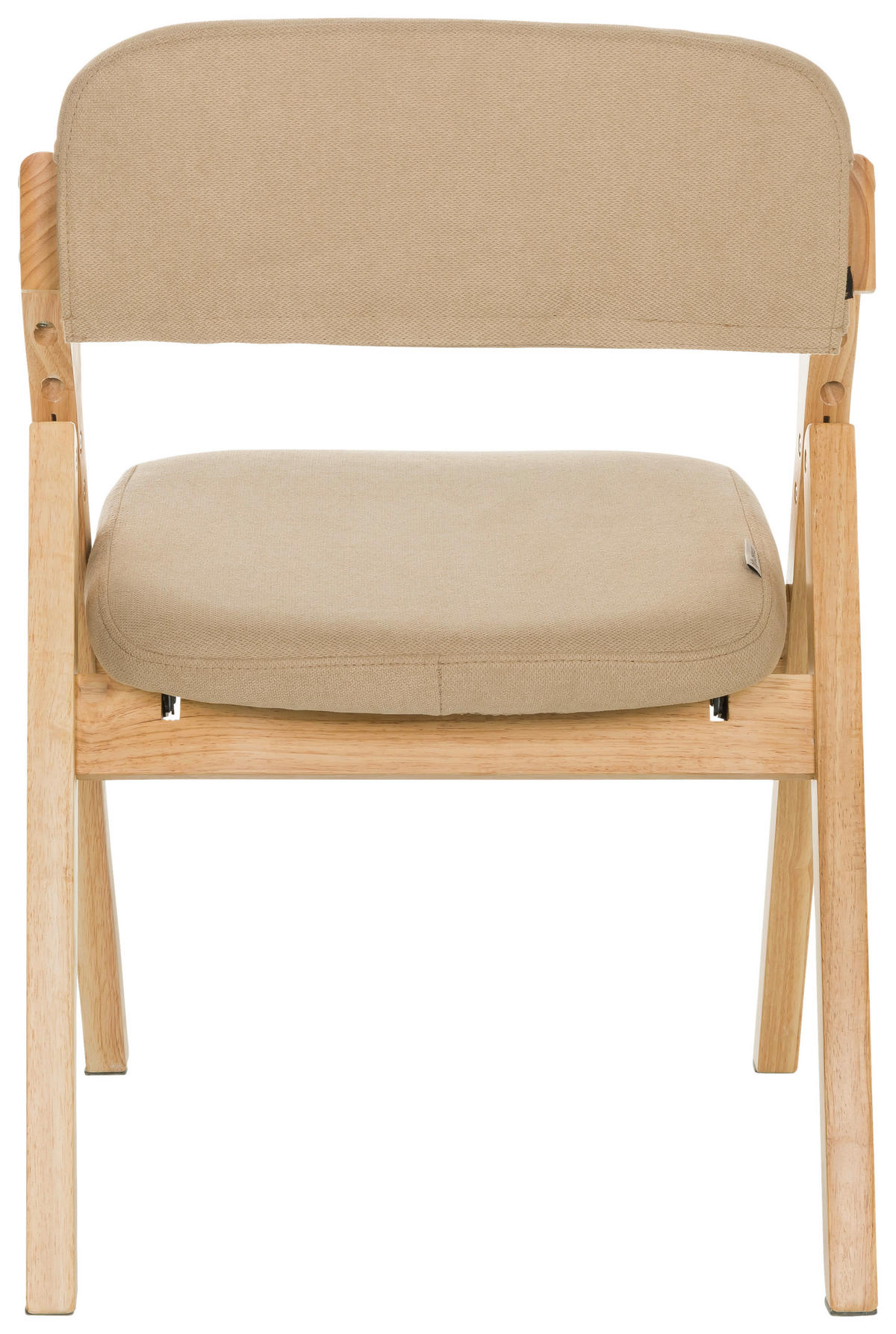 ARMLEHNSTUHL  in  - Beige, Basics, Holz/Textil (53/79/55cm) - MID.YOU