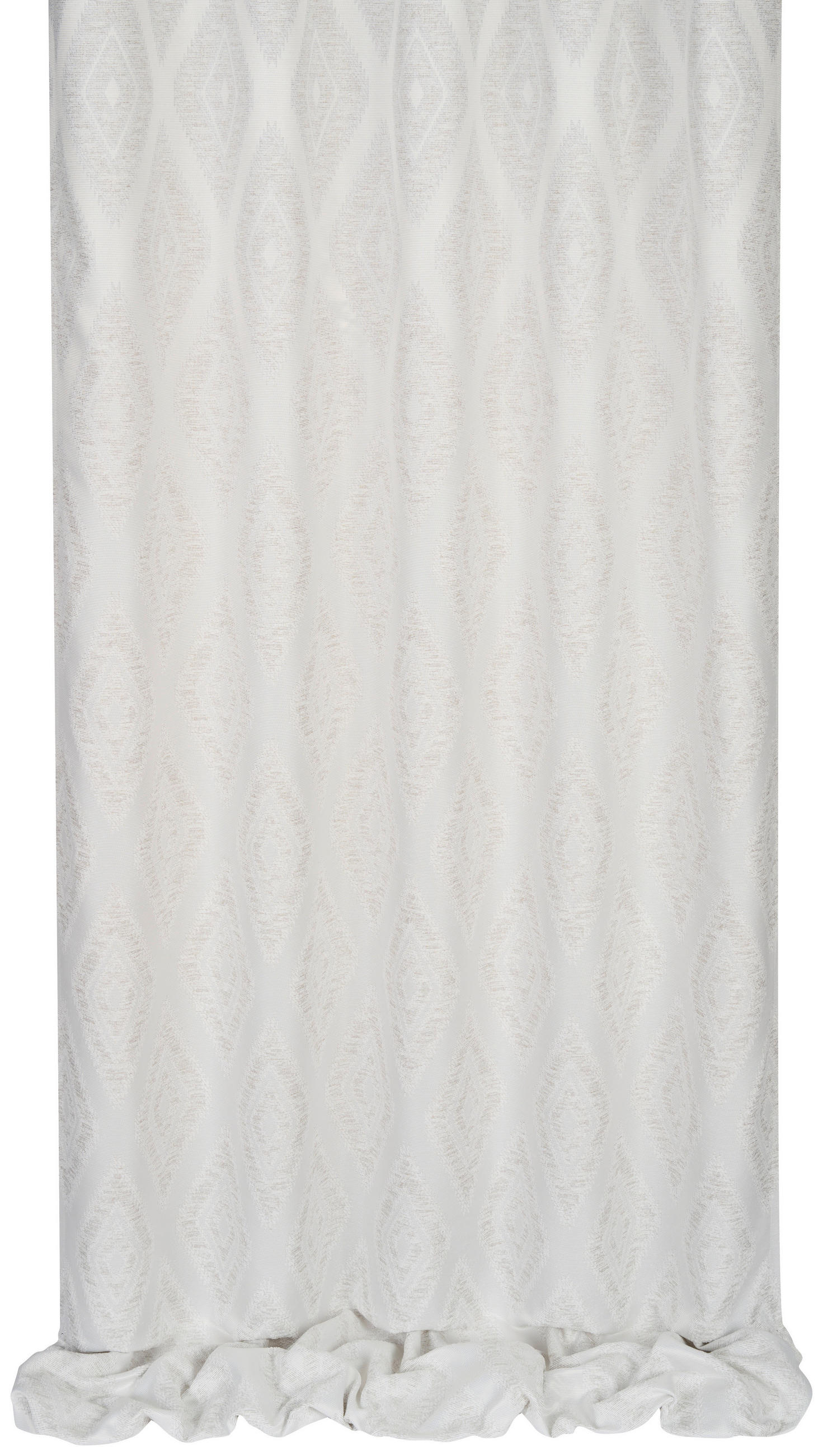 DEKOSTOFF per lfm halbtransparent  - Beige, KONVENTIONELL, Textil (140cm) - Esposa