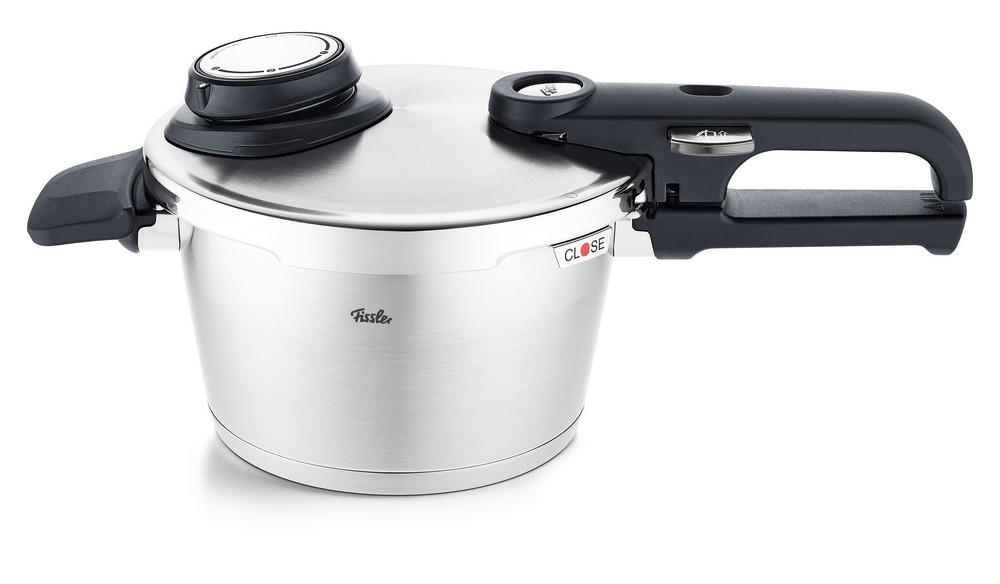 SCHNELLKOCHTOPF Vitavit Premium 2,5 L  - Edelstahlfarben, Basics, Metall (18cm) - Fissler