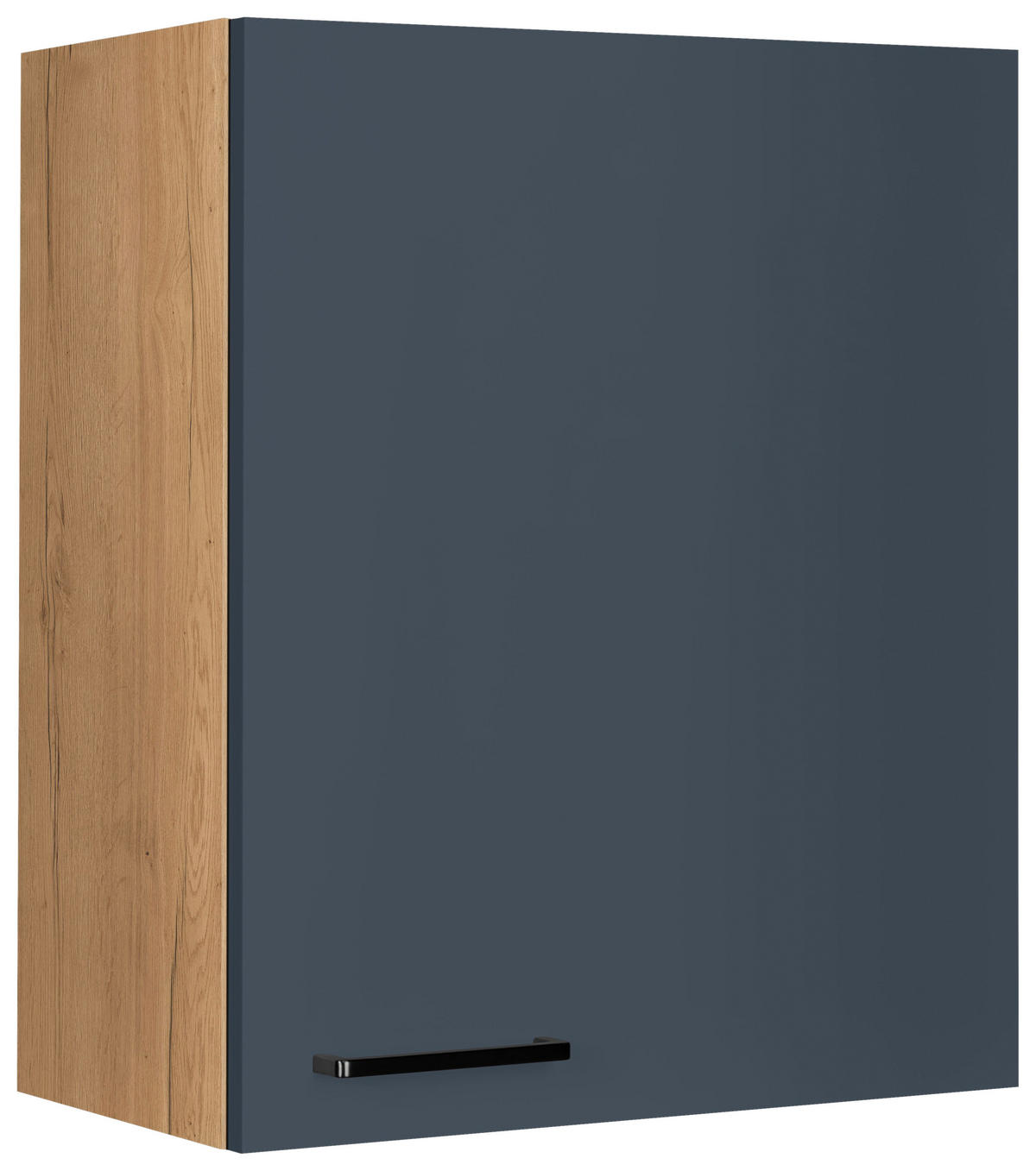 KÜCHENOBERSCHRANK 60/72/35 cm  in Blau, Eichefarben  - Blau/Eichefarben, MODERN, Holzwerkstoff/Metall (60/72/35cm) - Nobilia