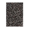 KOŽNI TEPIH 90/160 cm   smeđa  Patchwork  - smeđa, Natur, koža/tekstil (90/160cm)