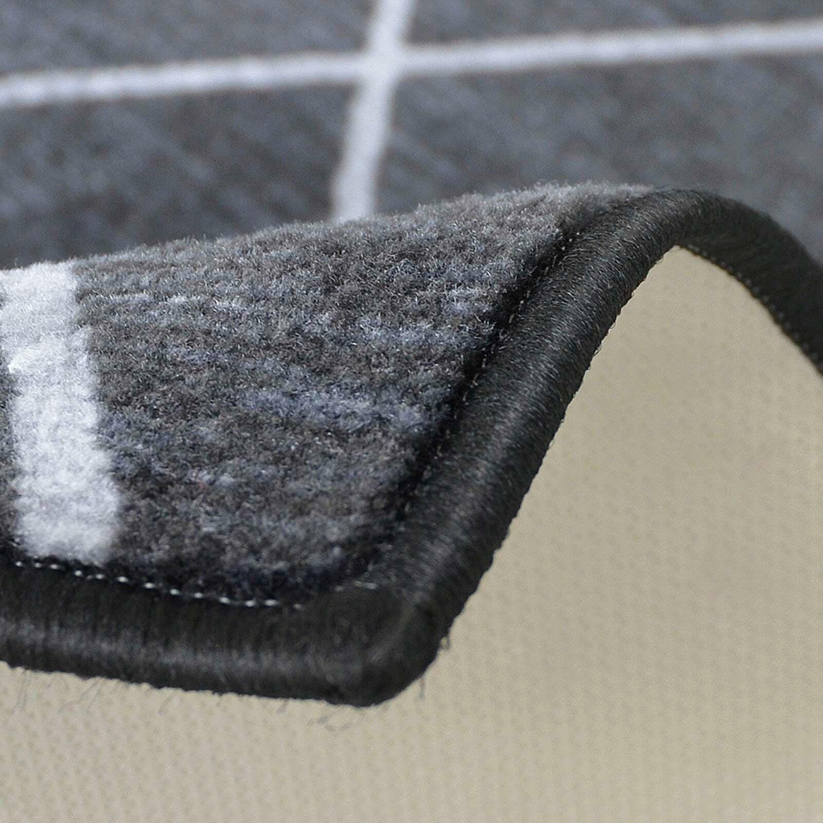 Thumbnail - Floordirekt Webteppich Cosenza, Schwarz, Weiß, Textil, Raute, rechteckig, 80x150 cm, pflegeleicht, Teppiche & Böden, Tep...