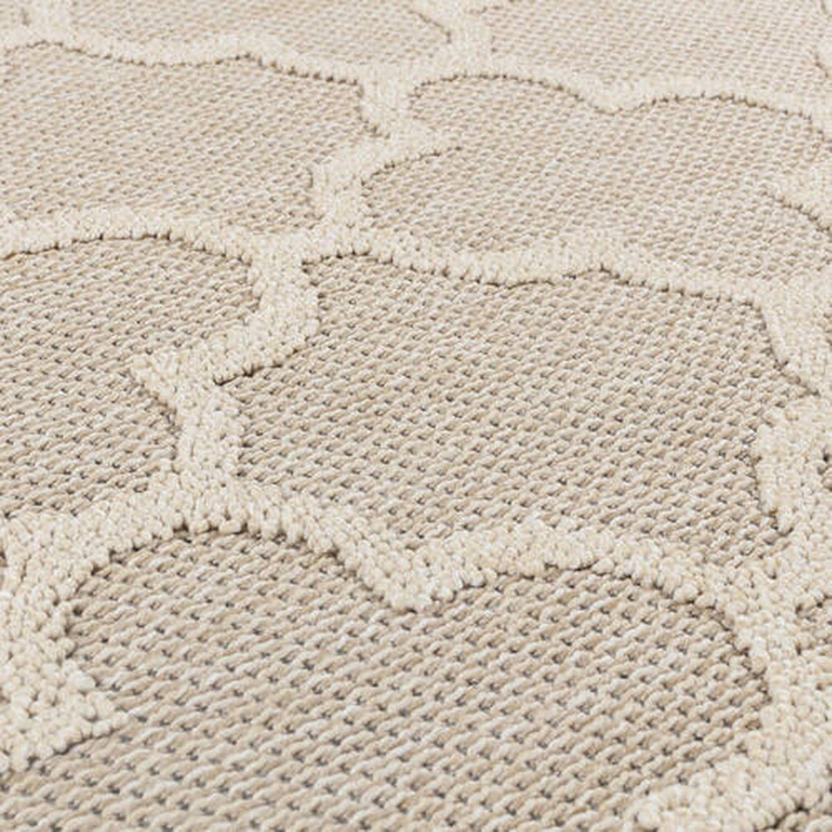 UTOMHUSMATTA 200/290 cm Patara  - beige, Design, textil (200/290cm) - Novel