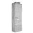 MIDISCHRANK 40/149,5/34,8 cm - Kastanienfarben/Chromfarben, Design, Glas/Holzwerkstoff (40/149,5/34,8cm) - Welnova MIDISCHRANK 40/149,5/34,8 cm - Kastanienfarben/Chromfarben, Design, Glas/Holzwerkstoff (40/149,5/34,8cm) - Welnova