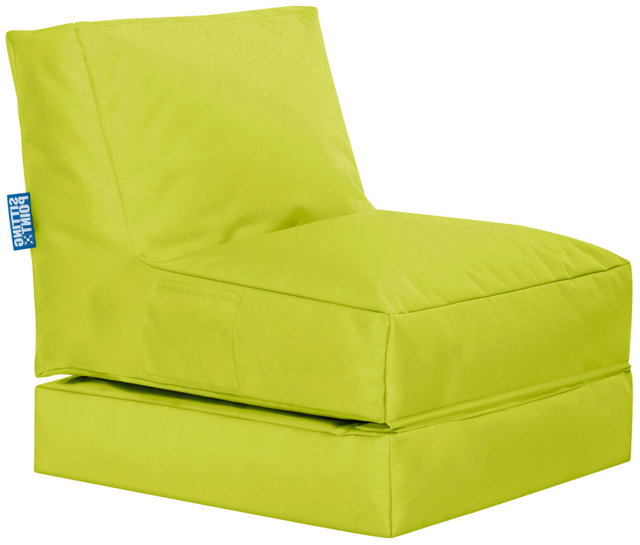 SITZSACK 300 l  - Grün, Design, Textil (70/80/90cm)