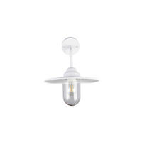 AUSSENWANDLEUCHTE Brenta 30/32 cm  - Klar/Weiß, Design, Glas/Metall (30/32cm) - Trio Leuchten