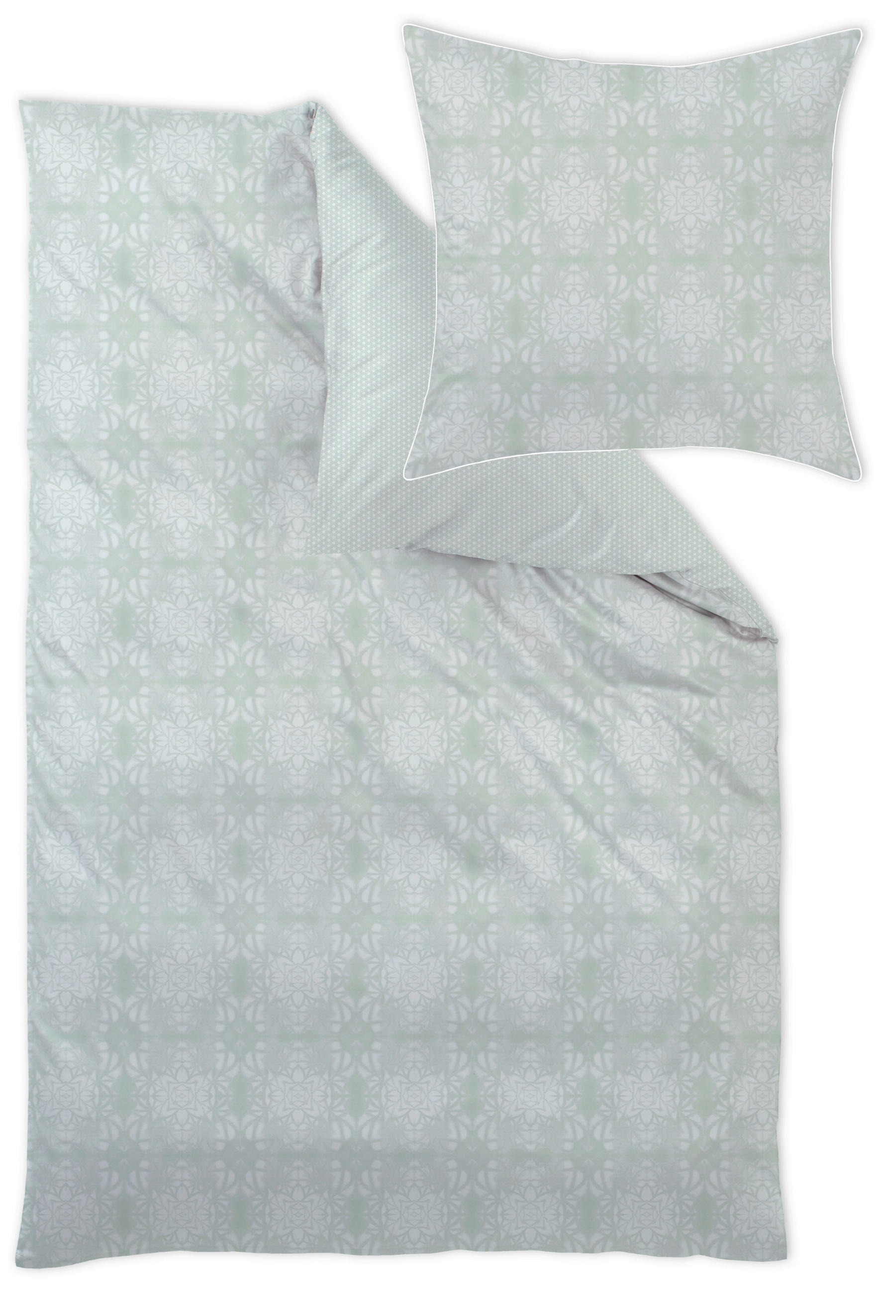 POSTELJINA 200/200 cm  ANJANA  - boje žada, Basics, tekstil (200/200cm) - Curt Bauer
