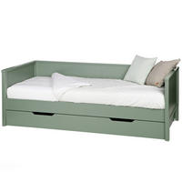 BETT 90/200 cm  in Jadegrün  - Jadegrün, Basics, Holz (90/200cm) - MID.YOU