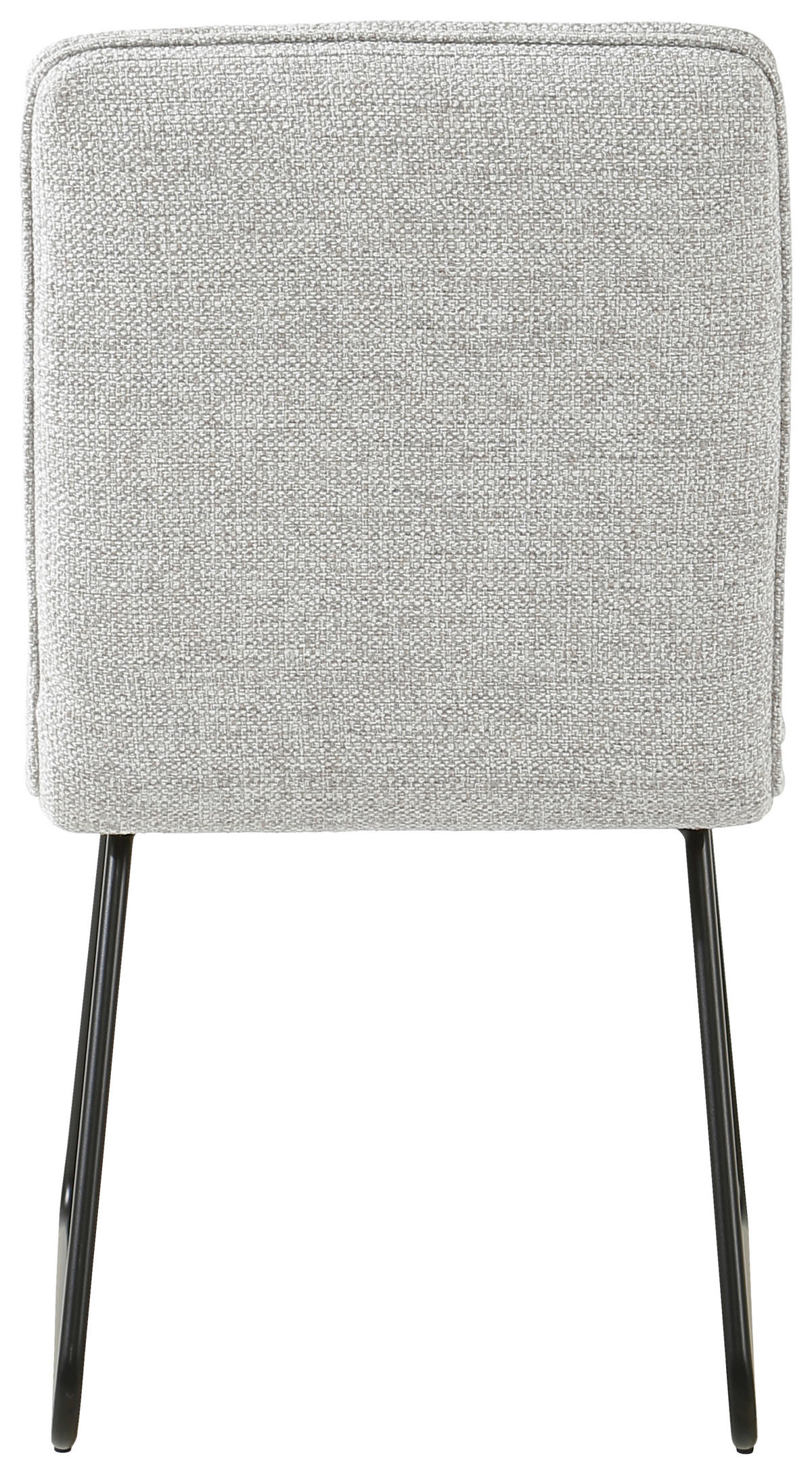 STUHL   Webstoff  - Beige/Schwarz, Design, Textil/Metall (49/87,5/64,5cm) - Carryhome