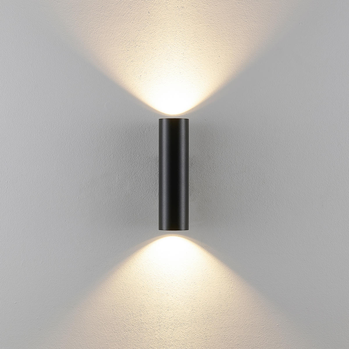 WANDSTRAHLER - Schwarz, Design, Metall (7/6/23cm)